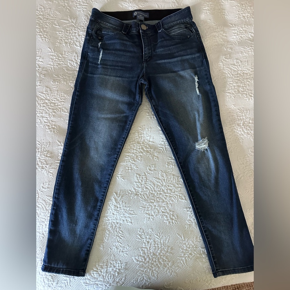 Democracy Ab Solution High Rise Distressed Denim Jeans